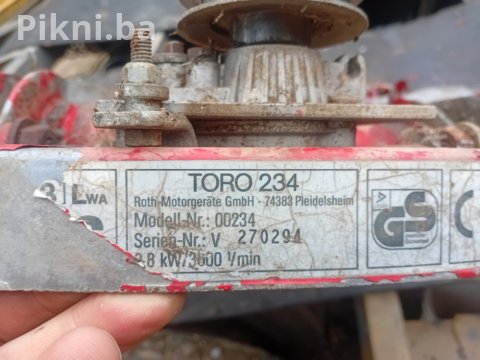 Ručke za kosačicu Toro sa ručicom gasa i sajlom 5