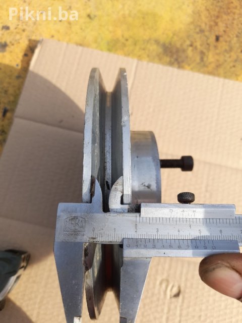 Aluminijumska remenica 210mm elektro motor elektromotori 50 KM 5