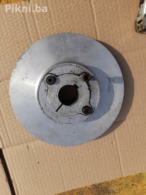 Aluminijumska remenica 210mm elektro motor elektromotori 50 KM 3
