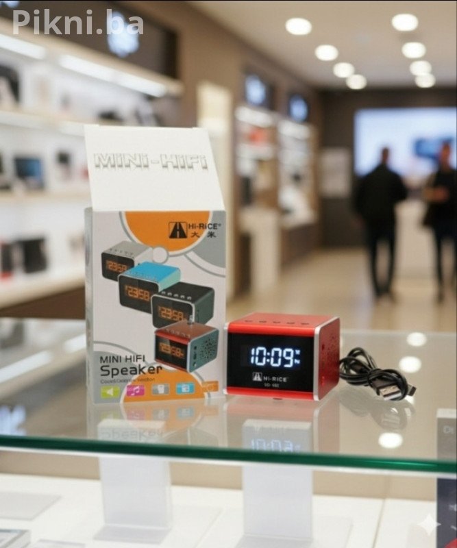 NOVO U PONUDI! Mini HiFi Zvučnici Hi-Rice SD-502 / Crveni