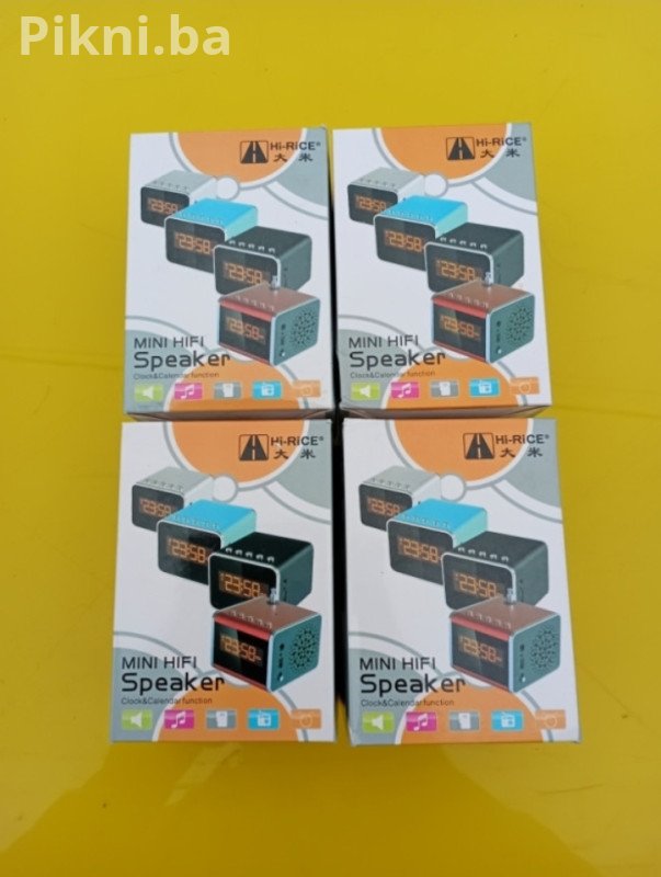NOVO U PONUDI! Mini HiFi Zvučnici Hi-Rice SD-502 / Crveni