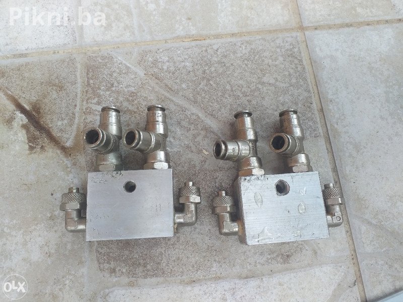 ⚙️ PNEUMATSKI RAZVODNI BLOK (MANIFOLD) SA BRZIM PRIKLJUČCIMA 8mm ⚙️