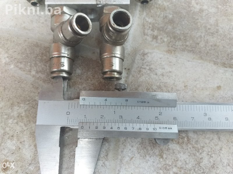 ⚙️ PNEUMATSKI RAZVODNI BLOK (MANIFOLD) SA BRZIM PRIKLJUČCIMA 8mm ⚙️