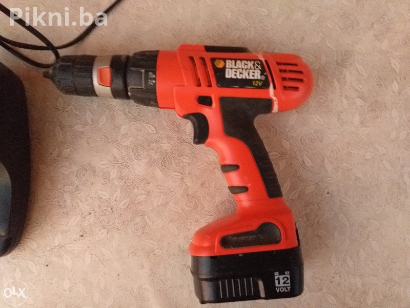 🛠️ AKU BUŠILICA BLACK & DECKER HP126F2B (12V) 🛠️