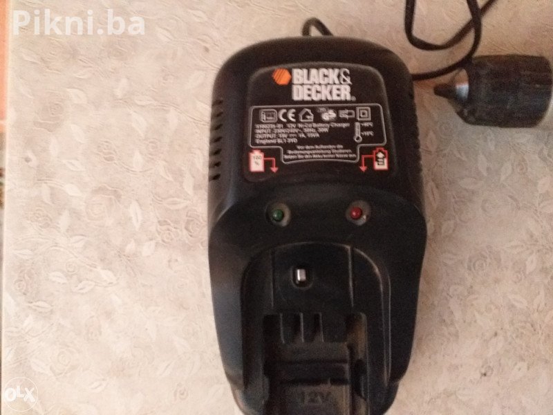 🛠️ AKU BUŠILICA BLACK & DECKER HP126F2B (12V) 🛠️