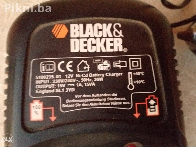 🛠️ AKU BUŠILICA BLACK & DECKER HP126F2B (12V) 🛠️