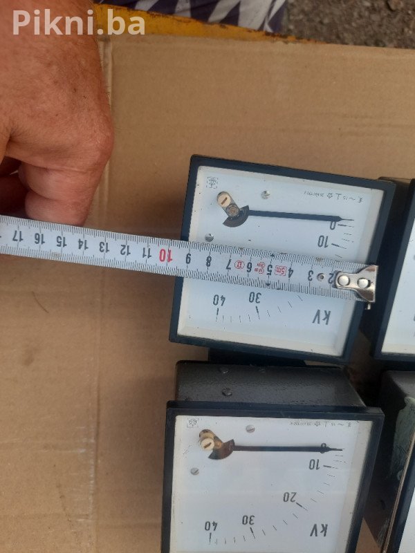 Analogni kV metri (kilovoltmetri) 0-40 kV / Vrhunsko bakelitni 25 KM