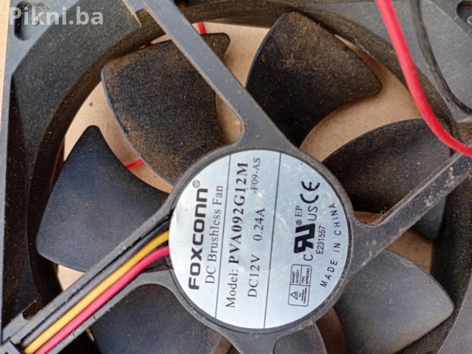 Ventilator 8x8cm turbina 12v elektro motor elektromotori coler 7 KM