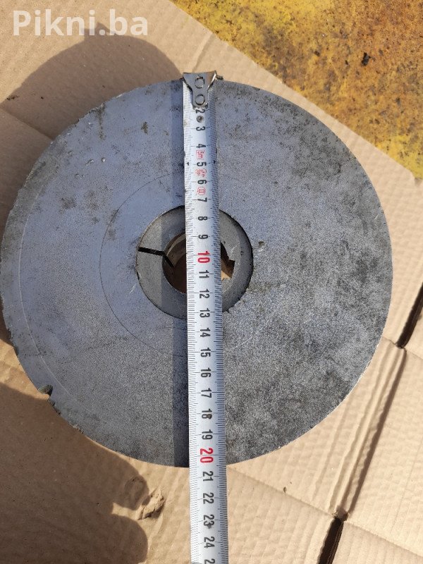 Aluminijumska remenica 210mm elektro motor elektromotori 50 KM