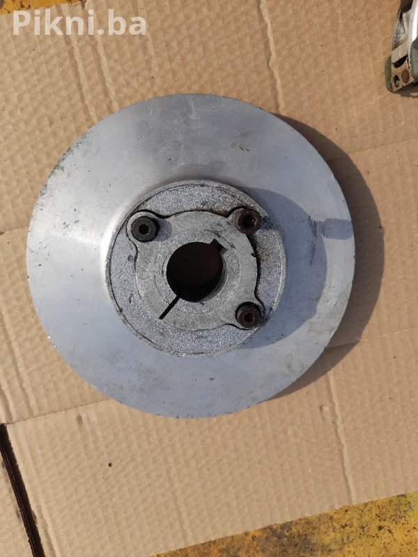 Aluminijumska remenica 210mm elektro motor elektromotori 50 KM