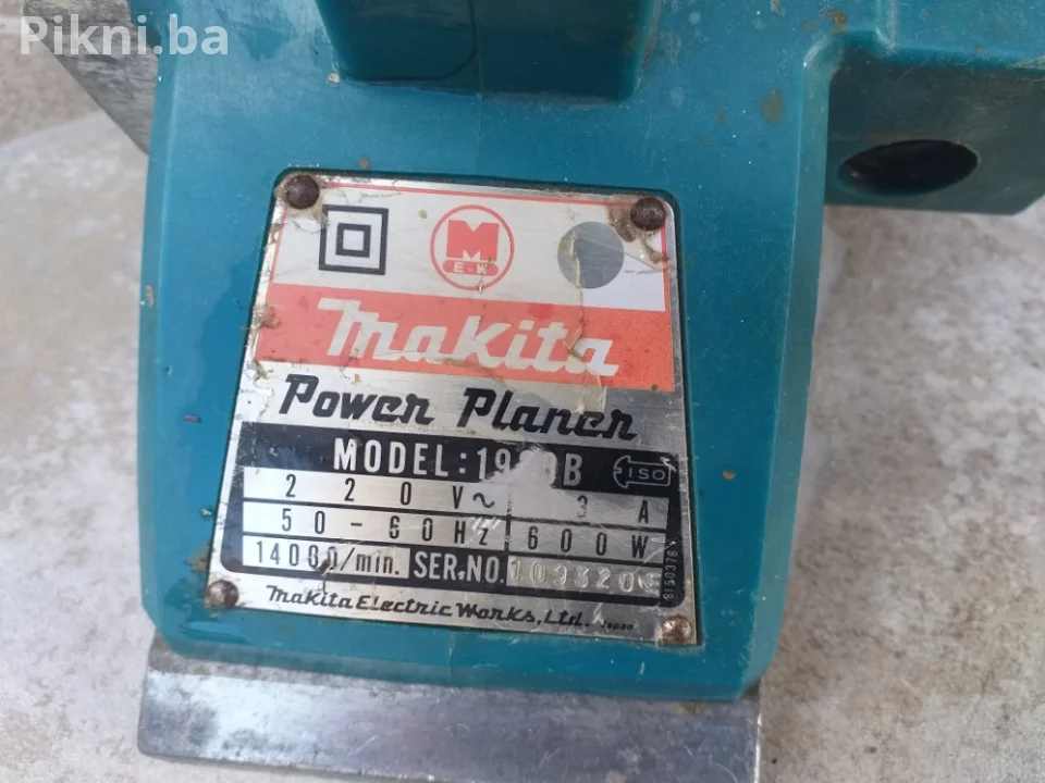 Ručni Električni Oblić / Hoblarica / Blanja Makita 1923B